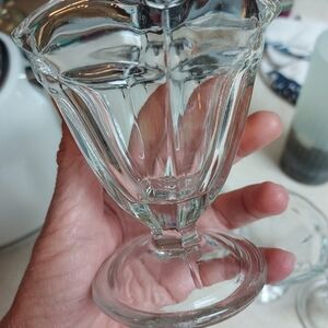 Anchor Hocking Footed Sherbet/Dessert Dish Set Of 4
